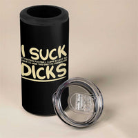 I Suck At Fantasy Football 4 in 1 Can Cooler Tumbler Funny My Friends Are Draft Party Commish FFL - Wonder Print Shop
