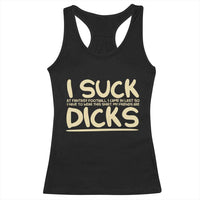I Suck At Fantasy Football Racerback Tank Top Funny My Friends Are Draft Party Commish FFL - Wonder Print Shop