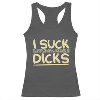 I Suck At Fantasy Football Racerback Tank Top Funny My Friends Are Draft Party Commish FFL - Wonder Print Shop