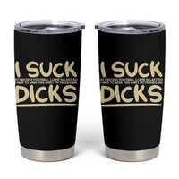 I Suck At Fantasy Football Tumbler Cup Funny My Friends Are Draft Party Commish FFL - Wonder Print Shop
