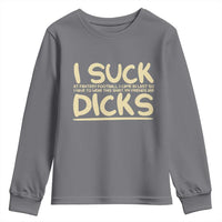 I Suck At Fantasy Football Youth Sweatshirt Funny My Friends Are Draft Party Commish FFL - Wonder Print Shop