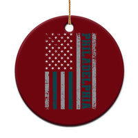 Philadelphia Ceramic Ornament Retro American Flag Philly Fan - Wonder Print Shop