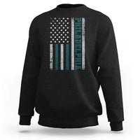 Philadelphia Sweatshirt Retro American Flag Philly Fan - Wonder Print Shop