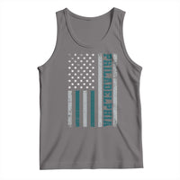 Philadelphia Tank Top Retro American Flag Philly Fan - Wonder Print Shop