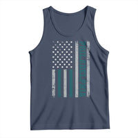 Philadelphia Tank Top Retro American Flag Philly Fan - Wonder Print Shop