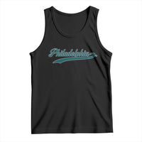Philadelphia Tank Top Mascot Vintage Sports Name - Wonder Print Shop