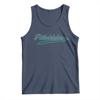 Philadelphia Tank Top Mascot Vintage Sports Name - Wonder Print Shop