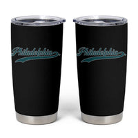 Philadelphia Tumbler Cup Mascot Vintage Sports Name - Wonder Print Shop
