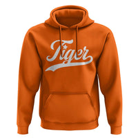 Retro Script Tigers Hoodie Vintage Sports Team Name - Wonder Print Shop