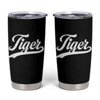 Retro Script Tigers Tumbler Cup Vintage Sports Team Name - Wonder Print Shop
