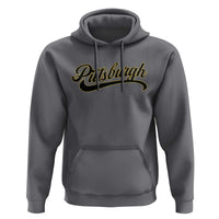 Pittsburgh Hoodie Classic Retro Vintage Pennsylvania PA - Wonder Print Shop