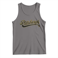 Pittsburgh Tank Top Classic Retro Vintage Pennsylvania PA - Wonder Print Shop