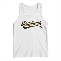 Pittsburgh Tank Top Classic Retro Vintage Pennsylvania PA - Wonder Print Shop