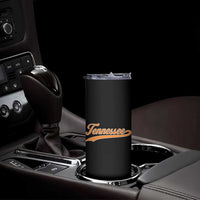 Vintage Tennessee Skinny Tumbler Classic TN Orange Print Retro Vintage - Wonder Print Shop