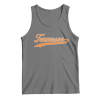 Vintage Tennessee Tank Top Classic TN Orange Print Retro Vintage - Wonder Print Shop