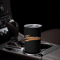 Vintage Tennessee Tumbler Cup Classic TN Orange Print Retro Vintage - Wonder Print Shop
