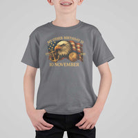 Veteran 250th Anniversary T Shirt For Kid My Other Birthday Is 10 November 1775 - Wonder Print Shop