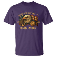 Veteran 250th Anniversary T Shirt My Other Birthday Is 10 November 1775 - Wonder Print Shop