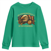 Veteran 250th Anniversary Youth Sweatshirt My Other Birthday Is 10 November 1775 - Wonder Print Shop