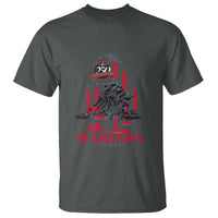 Marine Veteran 250th Anniversary T Shirt Retro Military Corps American Flag - Wonder Print Shop
