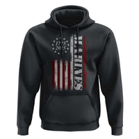 Marine 250th Anniversary Hoodie Retro Patriotic Military Veteran Gift American Flag - Wonder Print Shop
