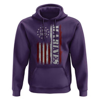 Marine 250th Anniversary Hoodie Retro Patriotic Military Veteran Gift American Flag - Wonder Print Shop
