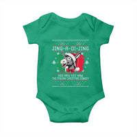 Italian Christmas Donkey Baby Onesie Jing a Di Jing Dominick the Ugly Christmas - Wonder Print Shop