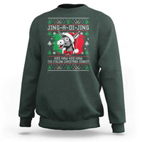 Italian Christmas Donkey Sweatshirt Jing a Di Jing Dominick the Ugly Christmas - Wonder Print Shop