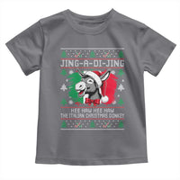 Italian Christmas Donkey Toddler T Shirt Jing a Di Jing Dominick the Ugly Christmas - Wonder Print Shop