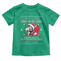 Italian Christmas Donkey Toddler T Shirt Jing a Di Jing Dominick the Ugly Christmas - Wonder Print Shop