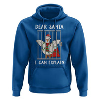 Funny Christmas Goose Hoodie Dear Santa I Can Explain Xmas Meme - Wonder Print Shop