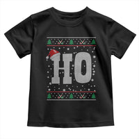 Where's My Ho At Matching Ugly Christmas Toddler T Shirt Ho Funny Couples - Wonder Print Shop