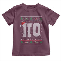 Where's My Ho At Matching Ugly Christmas Toddler T Shirt Ho Funny Couples - Wonder Print Shop