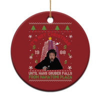 Xmas Nakatomi Plaza Christmas Ornament Hans Gruber Xmas Party 2024 Ugly Gift - Wonder Print Shop