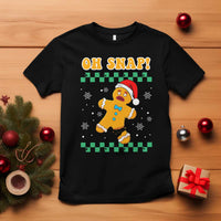 Gingerbread Man Oh Snap Christmas T Shirt - Wonder Print Shop
