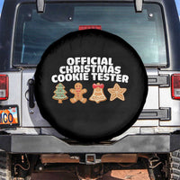 Official Christmas Cookie Tester Spare Tire Cover Taster Baking Crew Sibling Matching - Wonder Print Shop