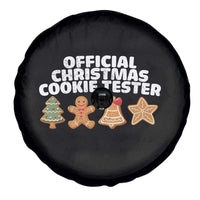 Official Christmas Cookie Tester Spare Tire Cover Taster Baking Crew Sibling Matching - Wonder Print Shop