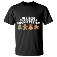 Official Christmas Cookie Tester T Shirt Taster Baking Crew Sibling Matching - Wonder Print Shop