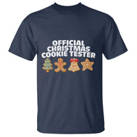 Official Christmas Cookie Tester T Shirt Taster Baking Crew Sibling Matching - Wonder Print Shop