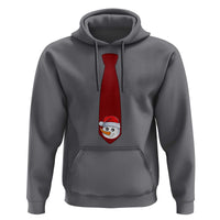 Funny Christmas Hoodie Tie With Snowman For Family Matching Ugly Gift
