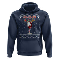 Christmas Couple Matching Hoodie Funny Winedeer Reinbeer Matching Ugly Sweaters Wine