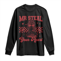Mr Steal Your Heart Long Sleeve Shirt Cute Cupid Youth Boys Baby Boy Valentine Toddler