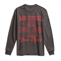 Mr Steal Your Heart Long Sleeve Shirt Cute Cupid Youth Boys Baby Boy Valentine Toddler