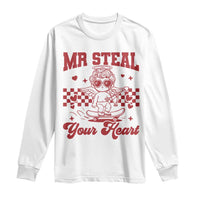 Mr Steal Your Heart Long Sleeve Shirt Cute Cupid Youth Boys Baby Boy Valentine Toddler TS10