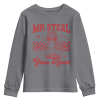 Mr Steal Your Heart Youth Sweatshirt Cute Cupid Youth Boys Baby Boy Valentine Toddler