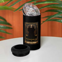 Tarot Card RBG 4 in 1 Can Cooler Tumbler When Injustice Becomes Law Resistance Becomes Duty - Wonder Print Shop
