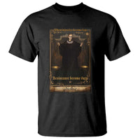 Tarot Card RBG T Shirt When Injustice Becomes Law Resistance Becomes Duty - Wonder Print Shop