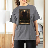 Tarot Card RBG T Shirt For Women When Injustice Becomes Law Resistance Becomes Duty - Wonder Print Shop