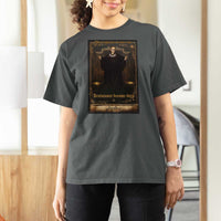 Tarot Card RBG T Shirt For Women When Injustice Becomes Law Resistance Becomes Duty - Wonder Print Shop