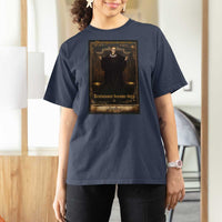 Tarot Card RBG T Shirt For Women When Injustice Becomes Law Resistance Becomes Duty - Wonder Print Shop